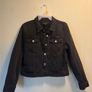 J. Crew MERCANTILE Black Jean Jacket